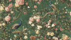 Peacock Chinoiserie Wallpaper Mural - View 6