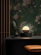 Peacock Chinoiserie Wallpaper Mural - View 5