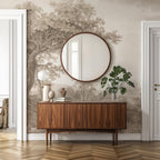 Vintage Tree Landscape Wallpaper Mural: Amazon Forest Peel and Stick - View 3