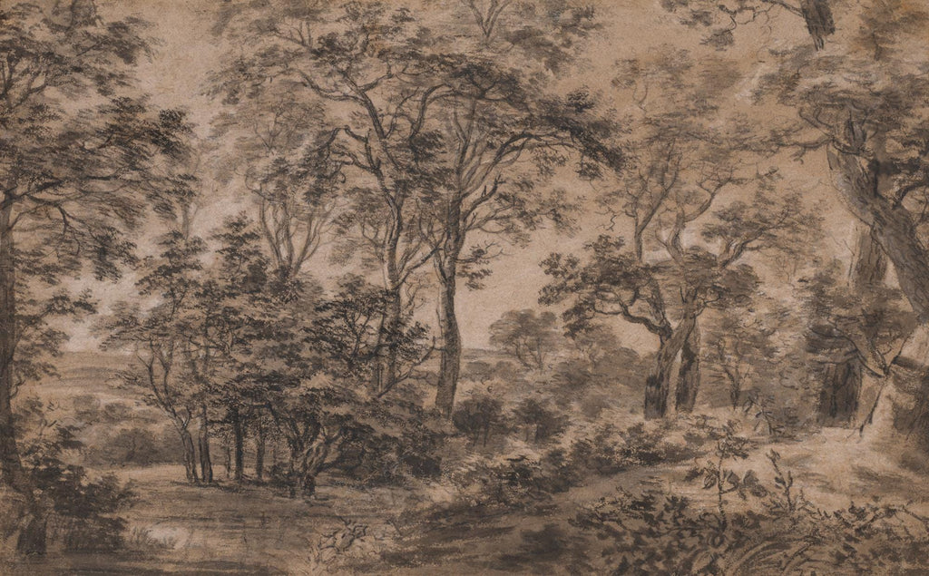 Woodland Landscape Wallpaper Mural - View 2