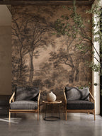 Woodland Landscape Wallpaper Mural - View 4