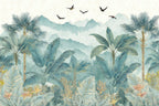 Big Tropical Wallpaper: Peel and Stick, Removable Jungle Wall Art - View 6