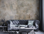 Custom Beige Concrete Look Wallpaper, Industrial Wall Mural, Peel and Stick - View 3