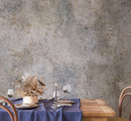 Custom Beige Concrete Look Wallpaper, Industrial Wall Mural, Peel and Stick - View 4