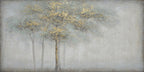 Gold Tree Landscape Wallpaper: Luxe Neutral Forest Wall Mural, Peel & Stick - View 7