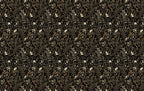 Dark Leafl Peel and Stick Wallpaper: Moody Botanical Wall Mural - View 6