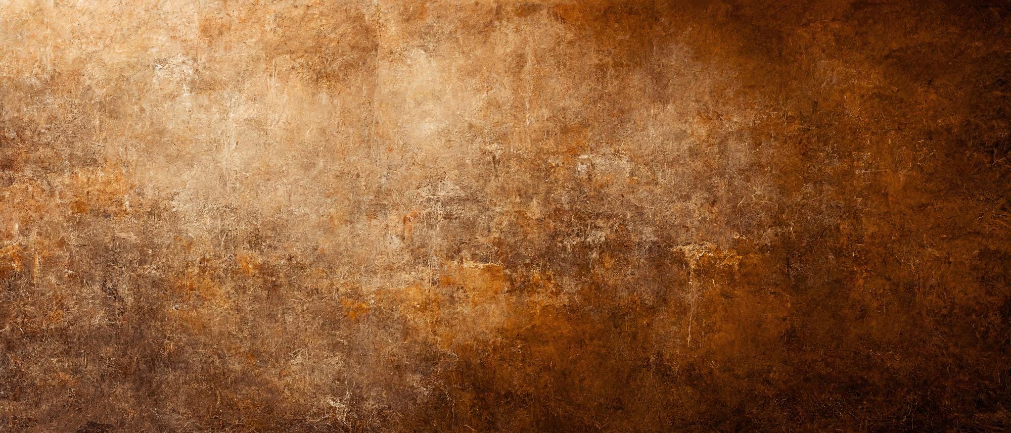 Rustic Terracotta Concrete Peel and Stick Wallpaper, Bronze Patina Texture Custom Sizes Wall Mural - View 5