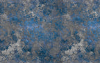 Blue Concrete Peel and Stick Wallpaper, Marble Mural - View 7