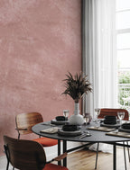 Pink Textured Concrete Wallpaper: Removable Peel and Stick Wall Mural