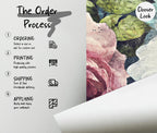 Large Peony Wallpaper: Bold Floral Peel and Stick Wall Mural - View 6