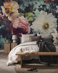 Large Peony Wallpaper: Bold Floral Peel and Stick Wall Mural