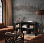 Concrete Beige Peel and Stick Wallpaper: IIndustrial Textured Mural - View 2