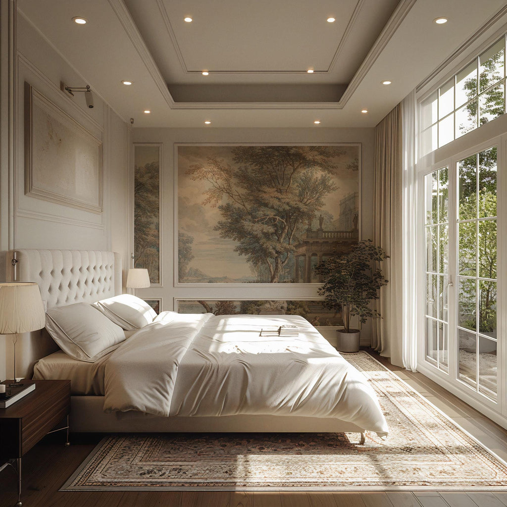 Scenic Landscape Wallpaper Mural: Textured or Peel and Stick - View 6