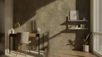 Neutral Concrete Texture Wall Mural | Modern Concrete Look Peel and Stick Wallpaper