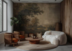 Amazon Forest Peel and Stick Wallpaper, Vintage Tree Landscape Wallpaper Mural - View 4