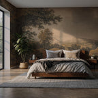 Amazon Forest Peel and Stick Wallpaper, Vintage Tree Landscape Wallpaper Mural - View 6