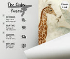 Safari Jungle Wallpaper Mural – Tropical Animals Peel and Stick Wall Art for Kids Room - View 5