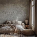 Light Gray Concrete Texture Wallpaper – Modern Minimalist Peel and Stick Wall Mural