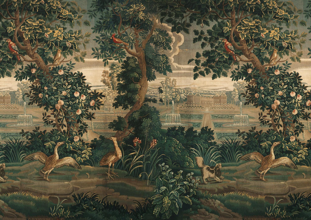 Vintage Countryside Scene Peel & Stick Wallpaper Mural, Landscape Wallpaper - View 6