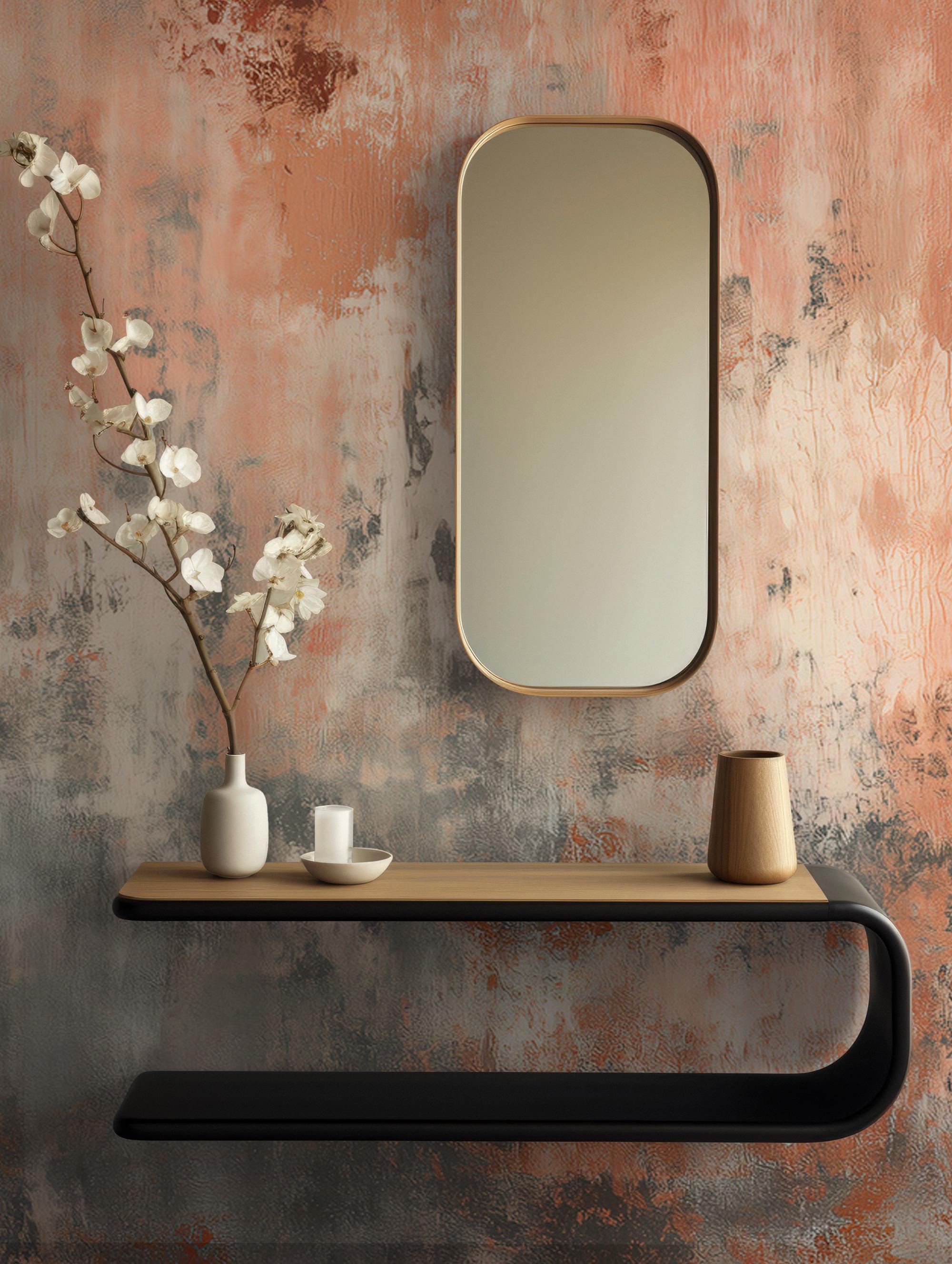 Concrete Texture Peel and Stick Wallpaper Mural - View 4