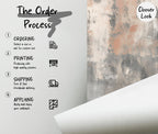 Concrete Texture Peel and Stick Wallpaper Mural - View 5