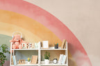Rainbow Nursery Wallpaper, Kids Room Peel and Stick Wall Art - View 3