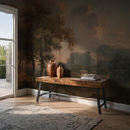 Vintage Landscape Wallpaper, Big Tree Peel and Stick Wallpaper - View 2