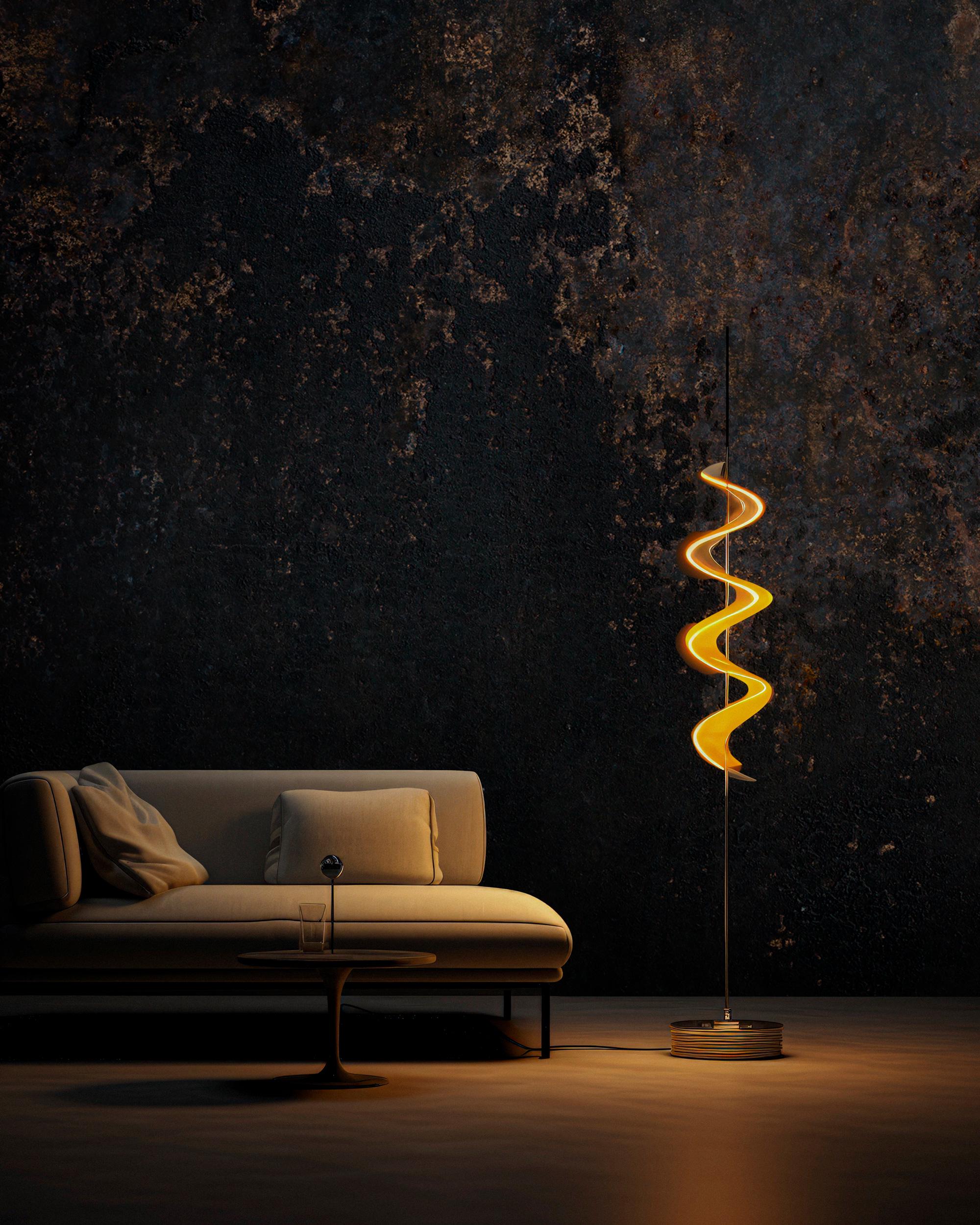 Dark Concrete Texture Wallpaper: Industrial Grunge Wall Mural - Peel and Stick - View 2