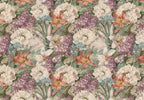 Large Floral Peel & Stick Wallpaper: Bold Peony Wall Mural - View 6