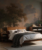 Vintage Landscape Wallpaper, Big Tree Peel and Stick Wallpaper - View 4