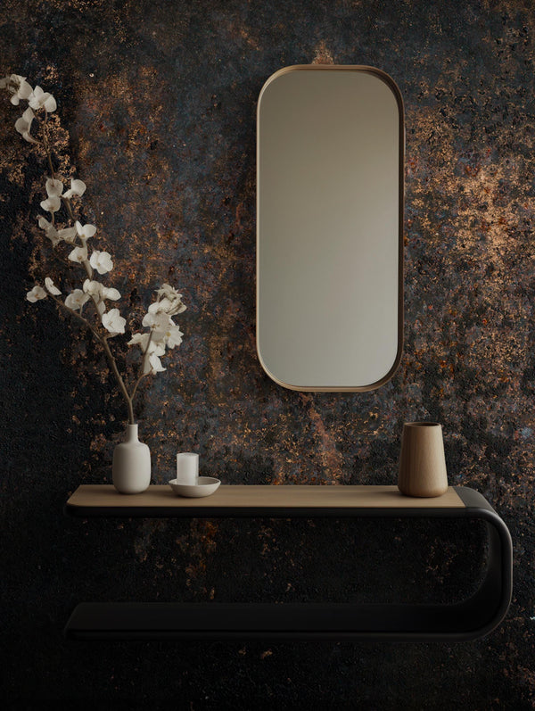 Dark Concrete Texture Wallpaper: Industrial Grunge Wall Mural - Peel and Stick