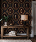 Vintage Dog Wallpaper; Peel and Stick Wall Mural - View 2