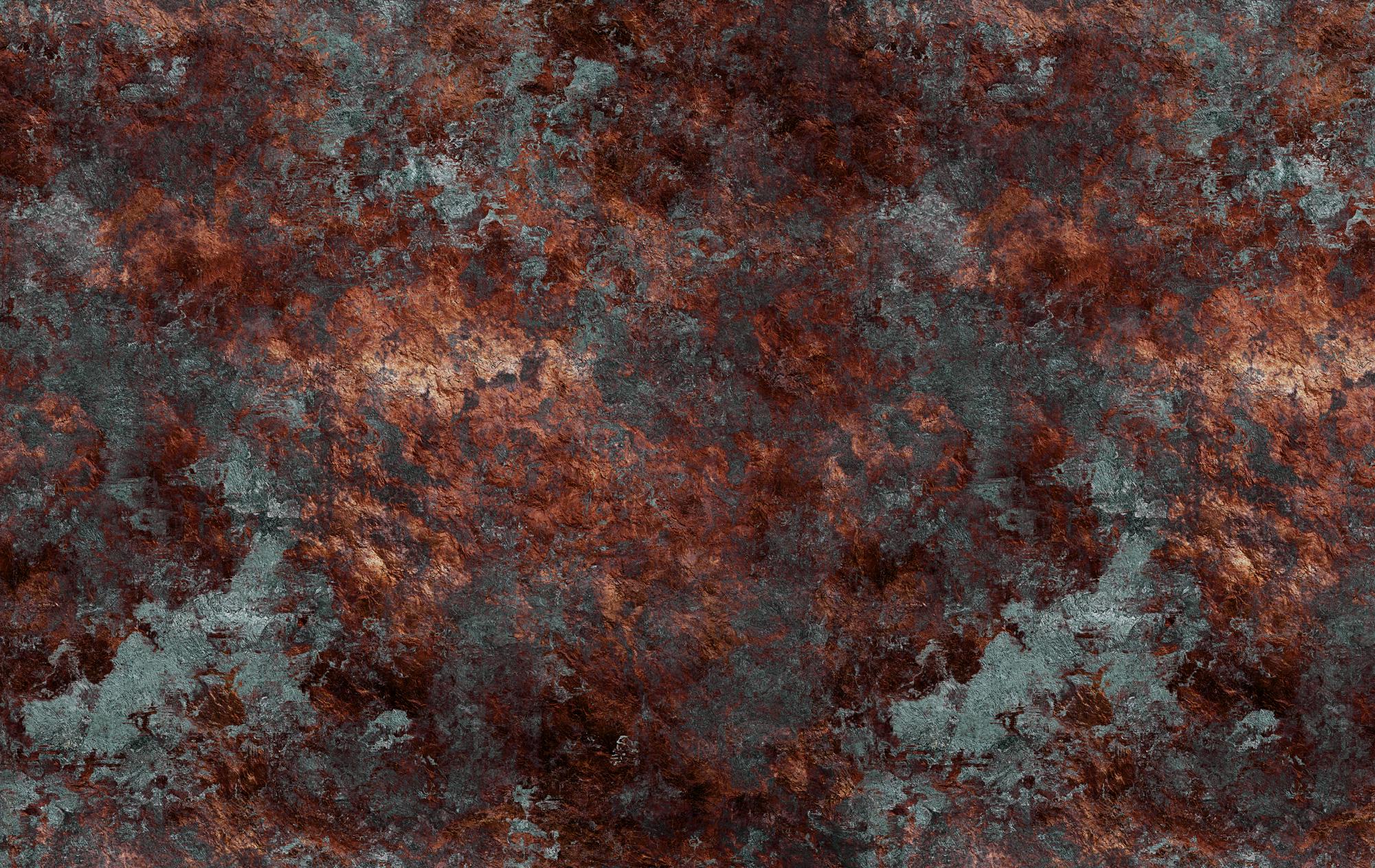 Rustic Copper Peel and Stick Wallpaper, Texture Wall Mural - View 2