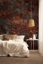 Rustic Copper Peel and Stick Wallpaper, Texture Wall Mural