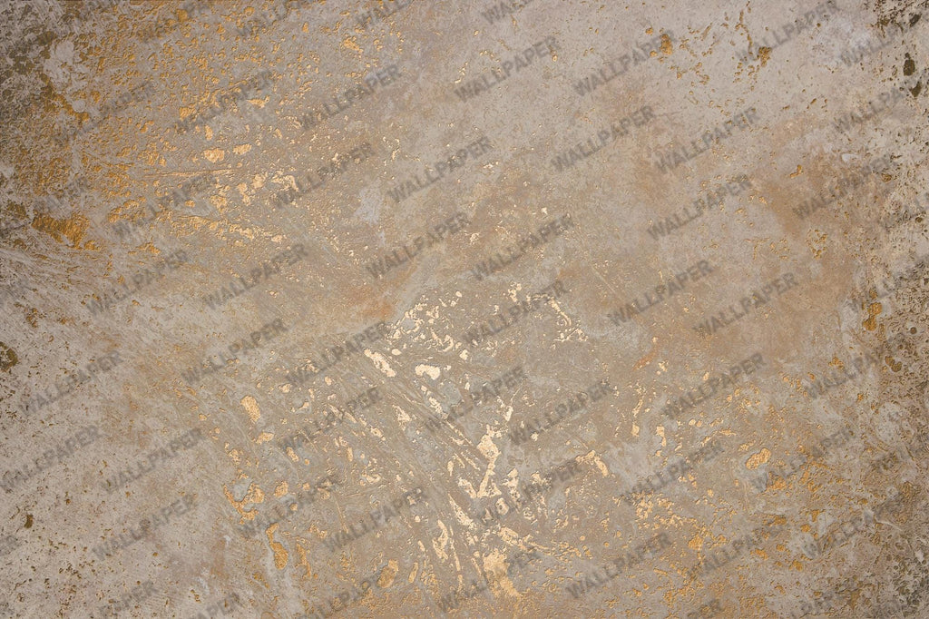 Beige Gold Textured Plaster Wallpaper: Peel and Stick Wall Mural - View 6