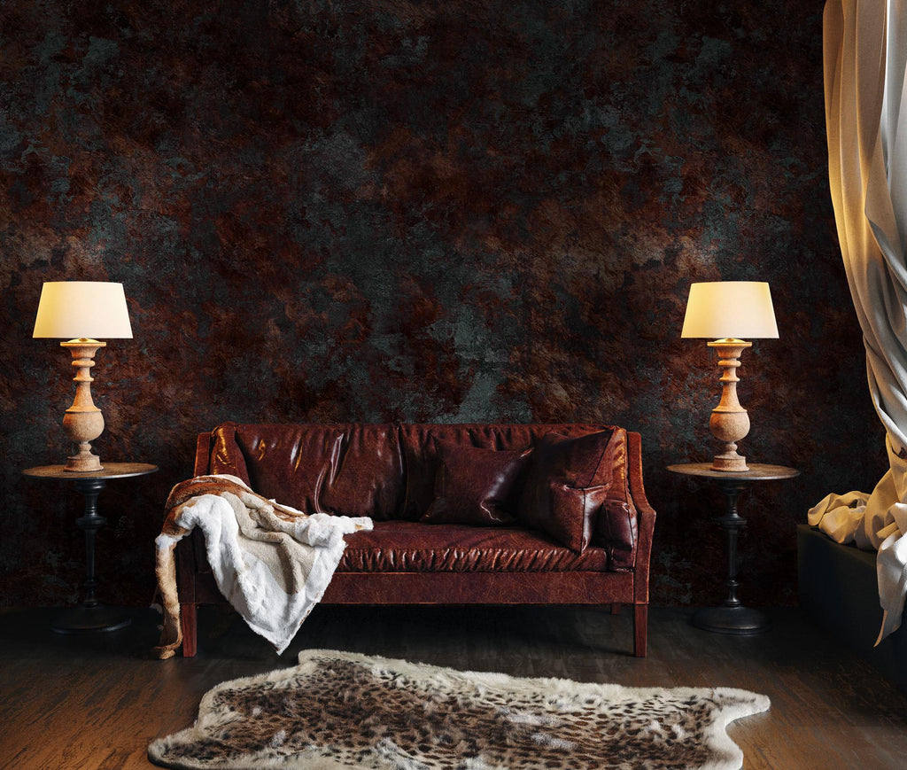 Rustic Copper Peel and Stick Wallpaper, Texture Wall Mural - View 4