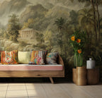 Romantic Classical Landscape Wallpaper: Peel and Stick Wall Mural - View 4