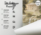 Romantic Classical Landscape Wallpaper: Peel and Stick Wall Mural - View 5