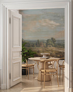 Vintage Countryside Peel and Stick Wallpaper, Landscape Wall Mural - View 4