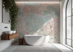 Pastel Woodland Landscape Wallpaper: Peel and Stick Wall Mural - View 4