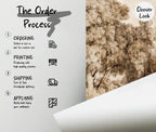 Vintage Sepia Forest Landscape Wallpaper: Peel and Stick Wall Mural - View 5