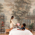 Scenic Landscape Wallpaper Mural: Textured or Peel and Stick