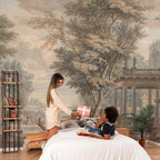 Scenic Landscape Wallpaper Mural: Textured or Peel and Stick