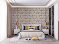 Rainbow Pattern Kids Wallpaper : Boho Arches Repeat